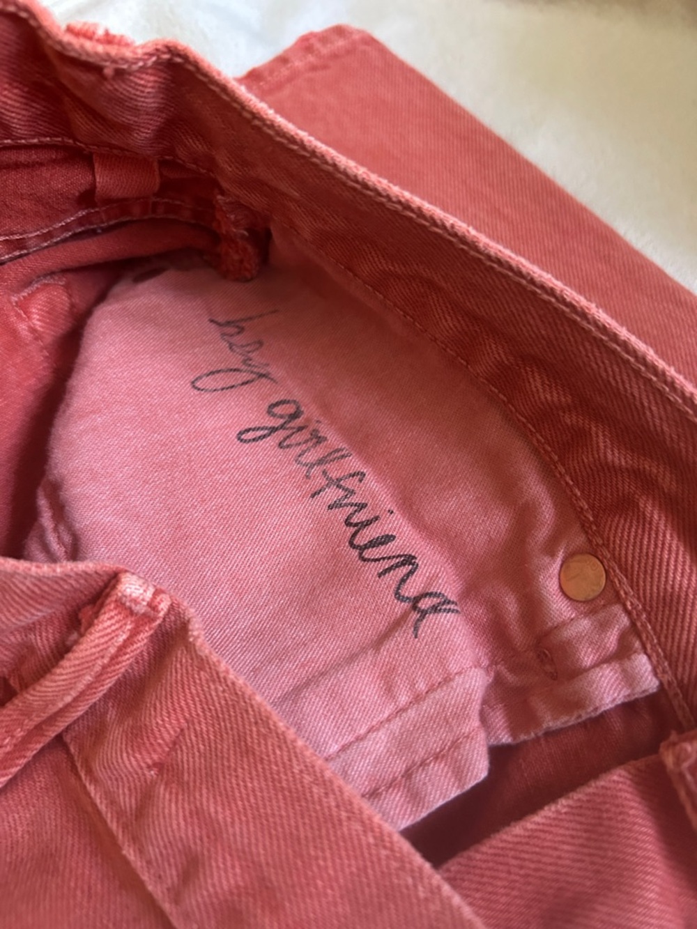 GRLFRND Burnt Orange Straight Jeans - Picture 7 of 8